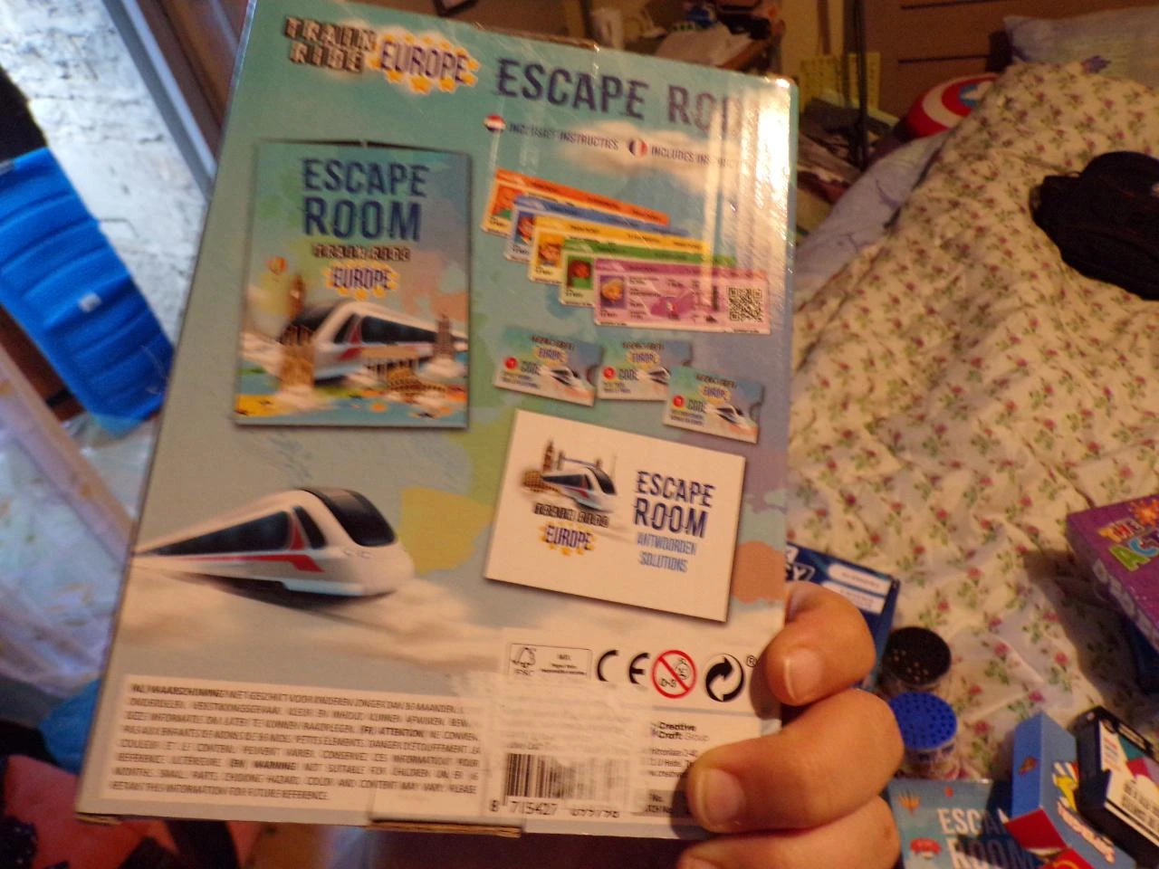 Escape room treinrit Europa – photo 2